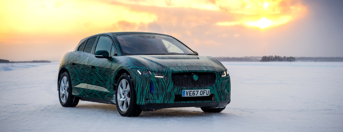I-PACE Winter Testing - Arjeplog