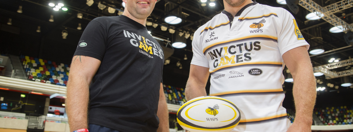 James Haskell and Ben Steele