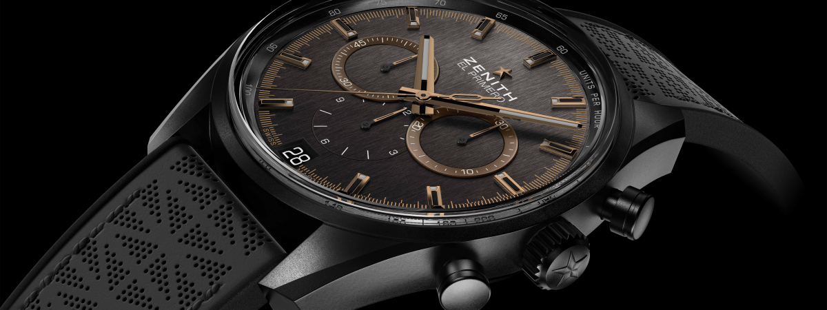 NEW ZENITH CHRONOMASTER EL PRIMERO RANGE ROVER VELAR  WATCH COMPLEMENTS FOURTH MEMBER OF LUXURY SUV FAMILY