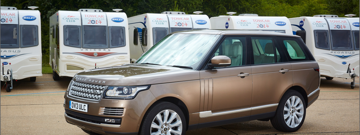 Double Honours for Both Jaguar and Land Rover in Caravan Club Towcar of the Year Awards 2014