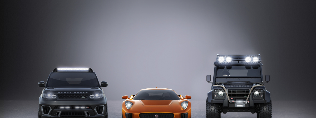 Jaguar Land Rover Announce Partnership with SPECTRE, the 24th James Bond Adventure