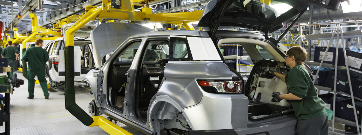 Range Rover Evoque Manufacturing Plant