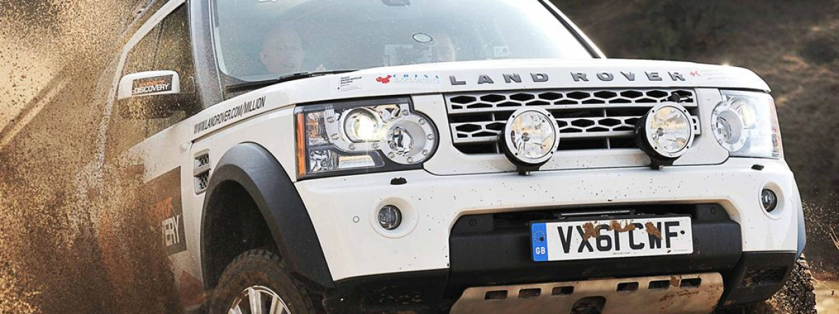 Land Rover Discovery auf der Jubiläumstour