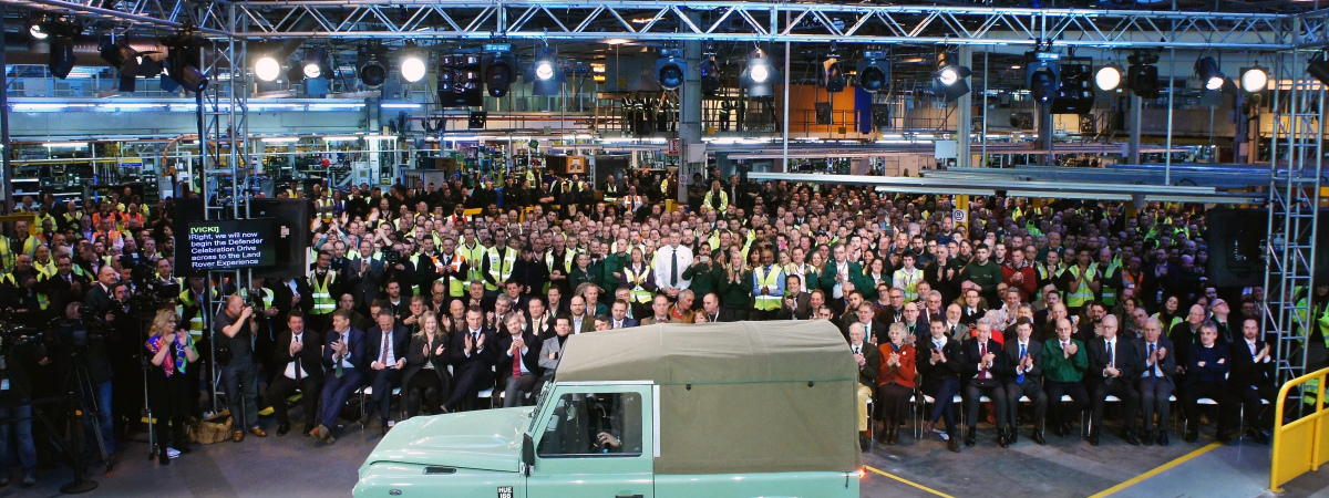 Last of the Current Land Rover Defenders is Built in Solihull