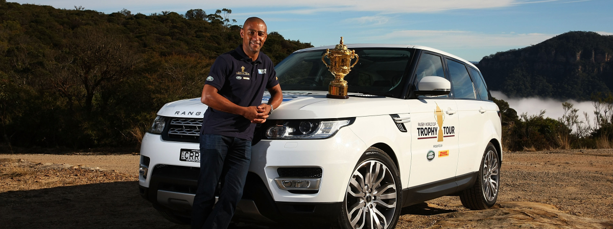 Land Rover Enables Webb Ellis Cup To Travel The World On Rugby World Cup Trophy Tour