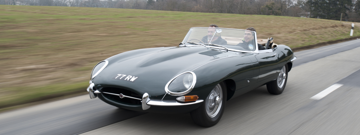 Jaguar Land Rover Special Operations präsentiert:  Die Jaguar Heritage Driving Experience