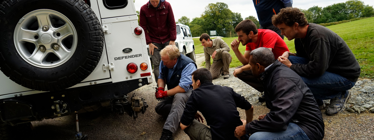 RGS Bursary - Trail by Fire (Defender at Eastnor)