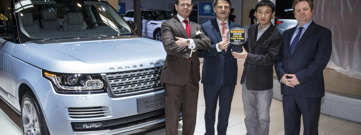 Range Rover Wins Autocar Asian Car Of The Year 2014