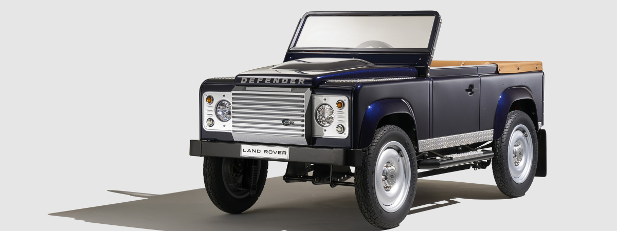 Land Rover Previews Bespoke Defender Pedal Car Concept At Frankfurt Motor Show