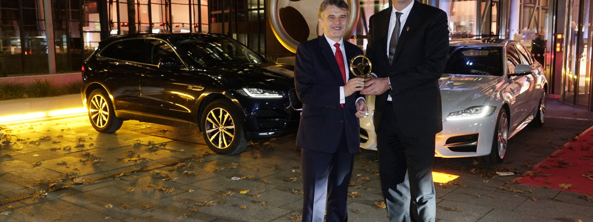 Jaguar XF gewinnt das Goldene Lenkrad