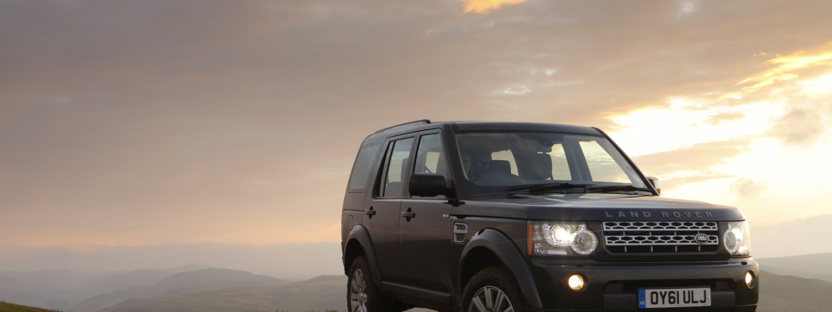 The Land Rover Discovery 4