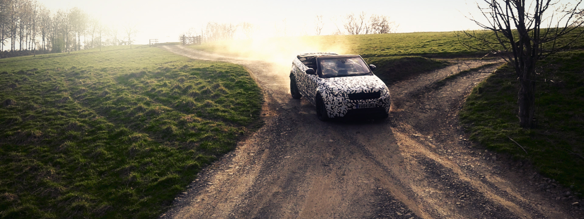 All-New Range Rover Evoque Convertible Breezes Through Ultimate All-Terrain Testing