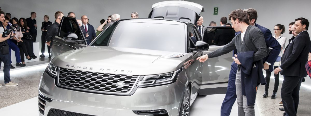 NEW RANGE ROVER VELAR STARS AT MILAN DESIGN WEEK