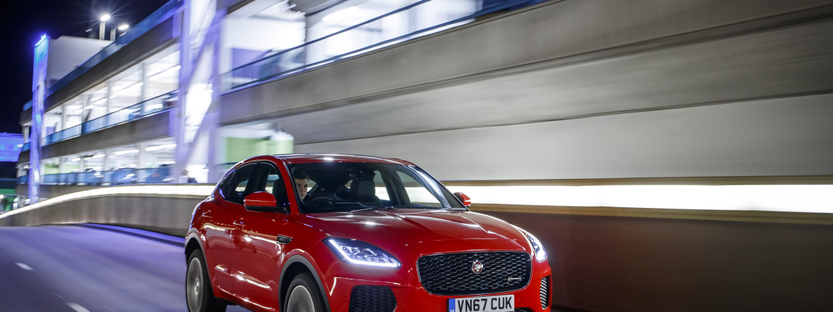 JAGUAR E-PACE MEDIA DRIVES, UK