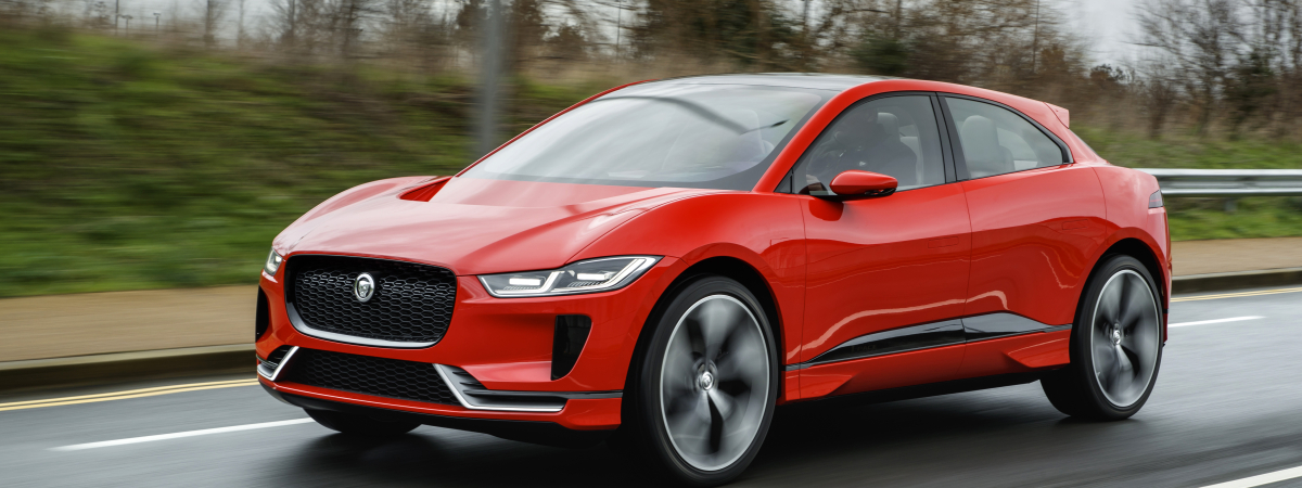 JAGUAR I-PACE CONCEPT - THE FUTURE OF ELECTRIC MOTORING HITS THE STREETS