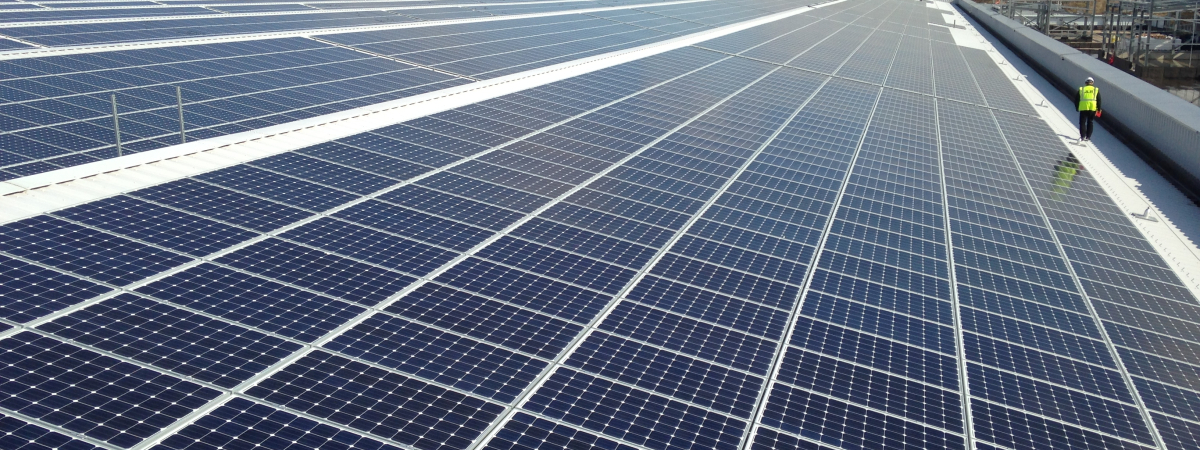 Jaguar Land Rover installs UK's largest rooftop solar panel array