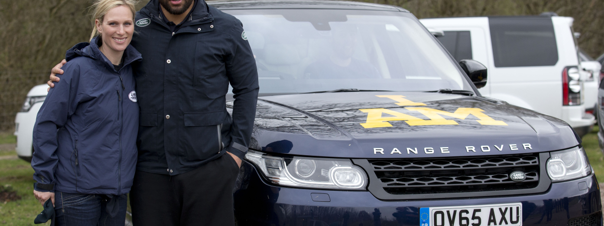Zara Phillips & Billy Vunipola join UK Invictus Games competitors training for Jaguar Land Rover Driving Challenge 