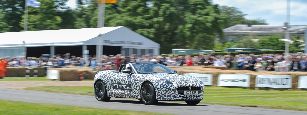 F-TYPE development steps up a gear on Goodwood’s hill
