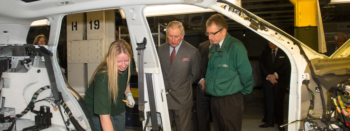 Land Rover Announce Support For Rural Communities During Royal Visit