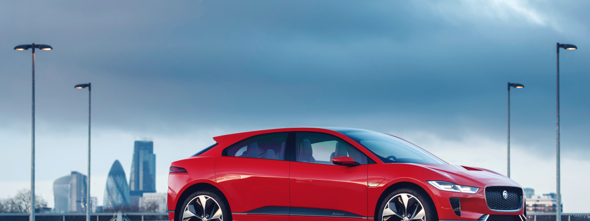 THE JAGUAR I-PACE CONCEPT - PHOTON RED