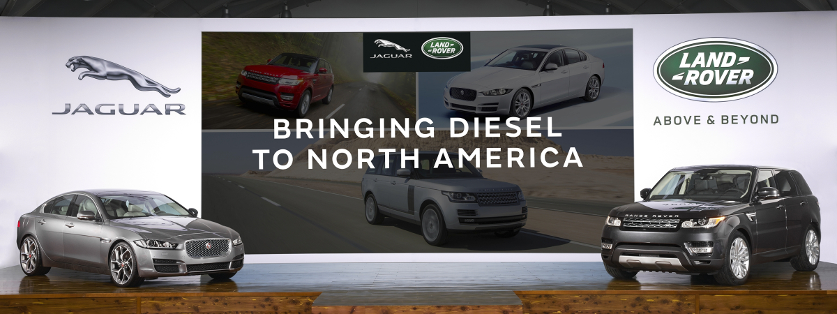 Jaguar Land Rover at the 2015 North American International Auto Show