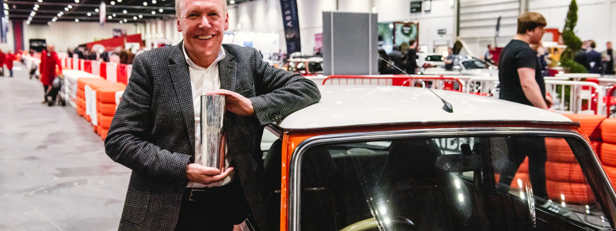 Icon Award 2019 der London Classic Car Show für Ian Callum