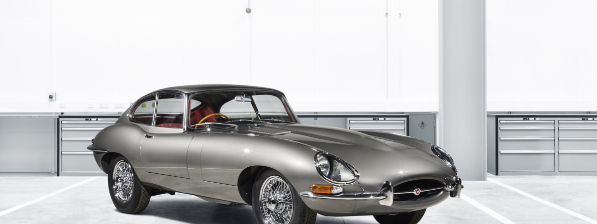 Jaguar Classic enthüllt auf der Techno Classica den ersten  E-Type Reborn