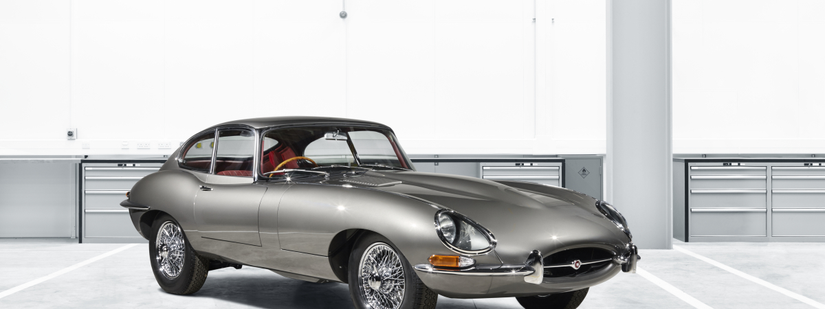 JAGUAR CLASSIC TO LAUNCH E-TYPE REBORN AT TECHNO-CLASSICA