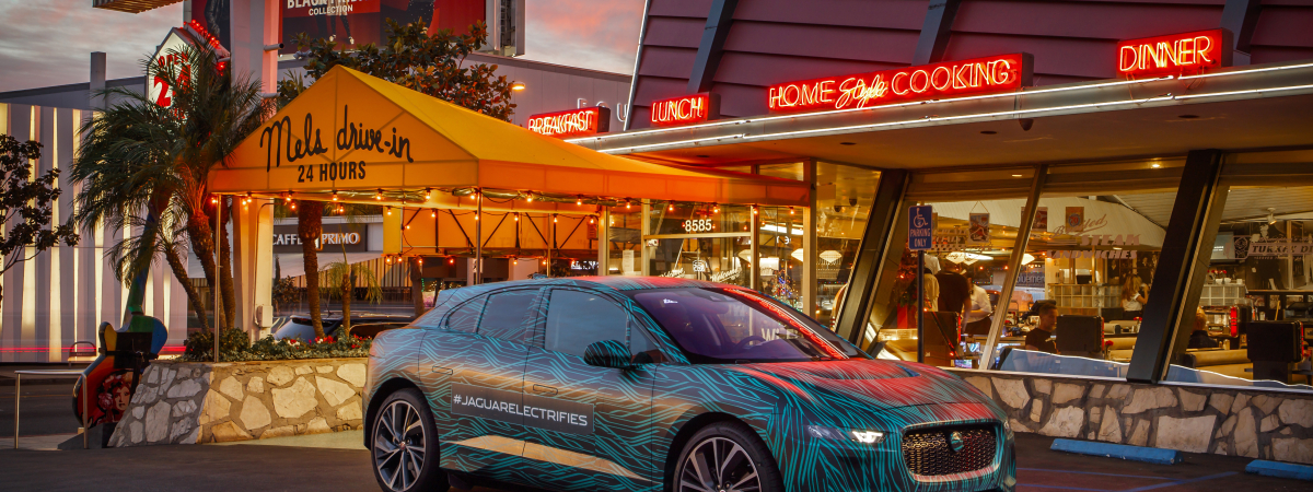 One year on from showing the I-PACE Concept at the LA Auto Show, Jaguar is back in town with a production prototype for final range and durability tests ahead of its official global reveal in 2018