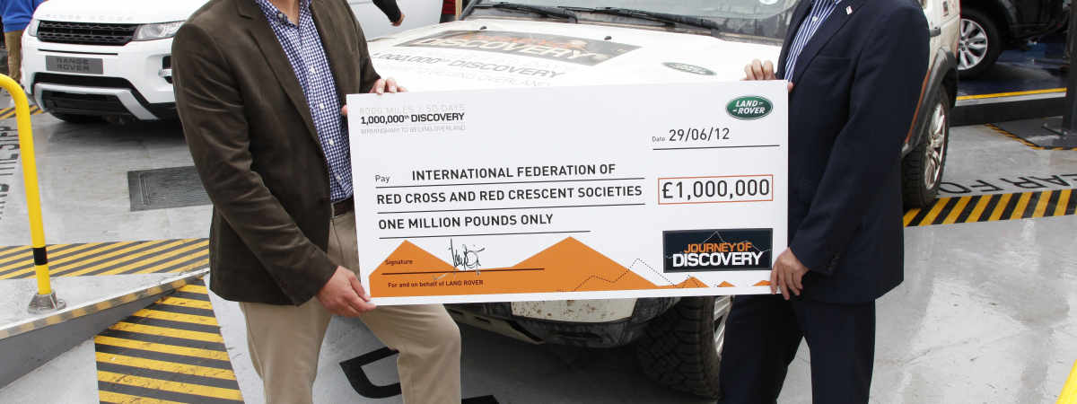 Journey Of Discovery Raises One Million Pounds For The IFRC