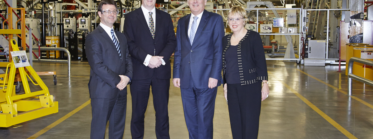 Chief Secretary To The Treasury Visits Jaguar Land Rover’s Solihull Site To Witness Significant Growth And Investment 