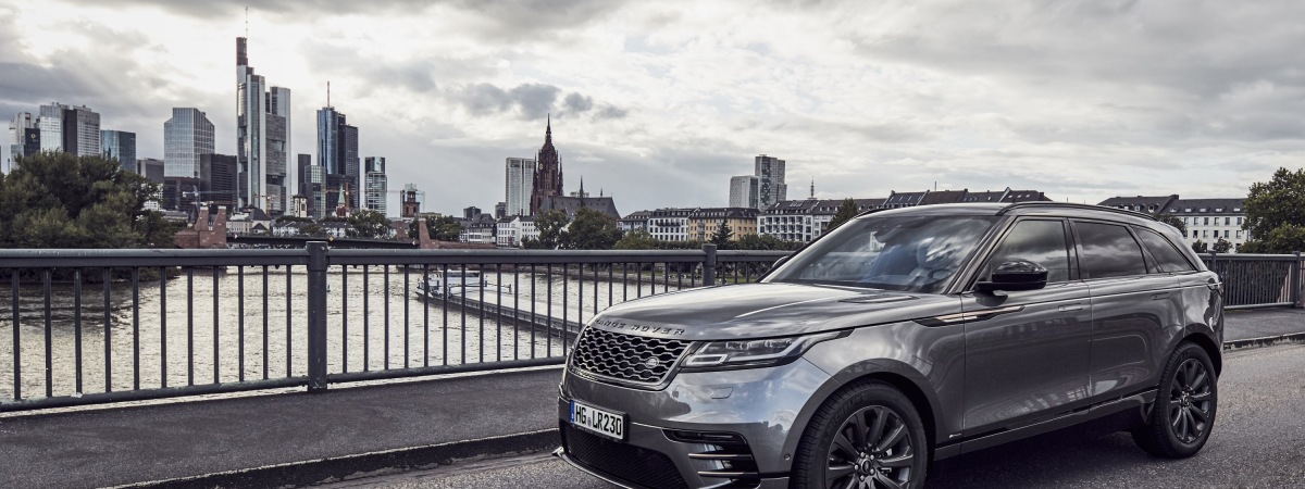 Neuer Range Rover Velar und Geländeparcours im Mittelpunkt der IAA-Präsentation von Land Rover