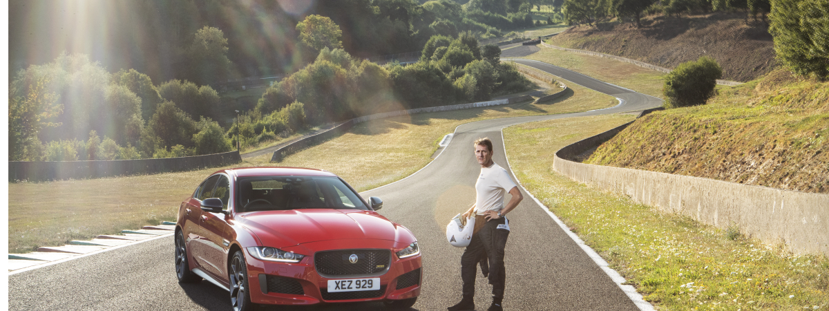JAGUAR XE SETS LAP RECORD AT FORGOTTEN GRAND PRIX CIRCUIT