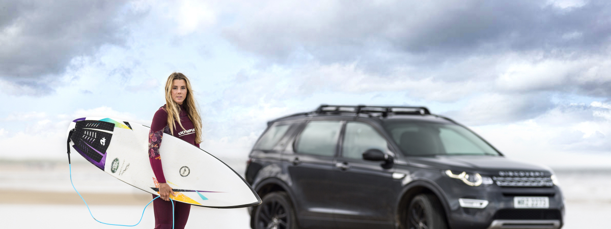 FROM WASTE TO WAVE: JAGUAR LAND ROVER LAUNCHES SURFBOARD MADE FROM RECYCLED PLASTIC