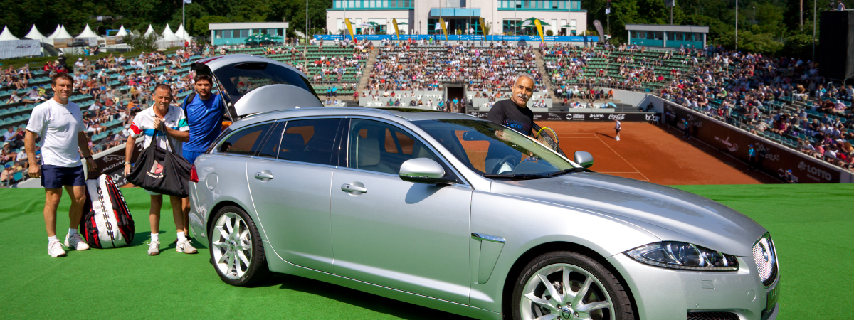Tennis-Legenden am XF Sportbrake