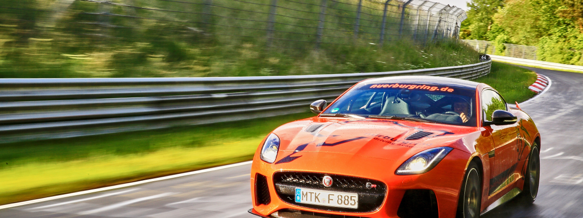 NEW JAGUAR F-TYPE SVR UNLEASHED AT THE WORLD-FAMOUS NÜRBURGRING