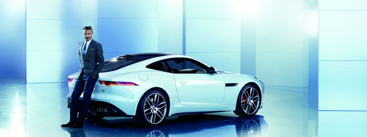 David Beckham devient ambassadeur de la marque Jaguar en Chine