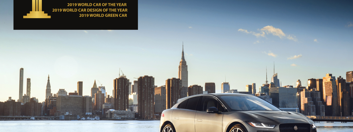 JAGUAR I-PACE WINS UNPRECEDENTED TREBLE AT 2019 WORLD CAR AWARDS