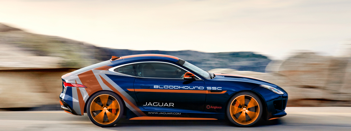 Jaguar to debut Bloodhound F-TYPE Rapid Response Vehicle at Coventry MotoFest