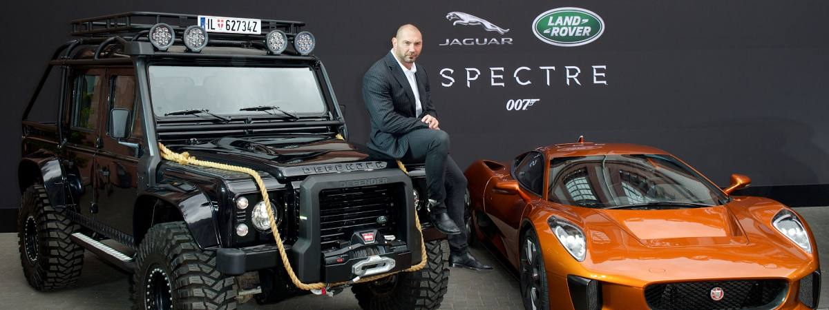  Global unveiling of Jaguar Land Rover Bond cars 