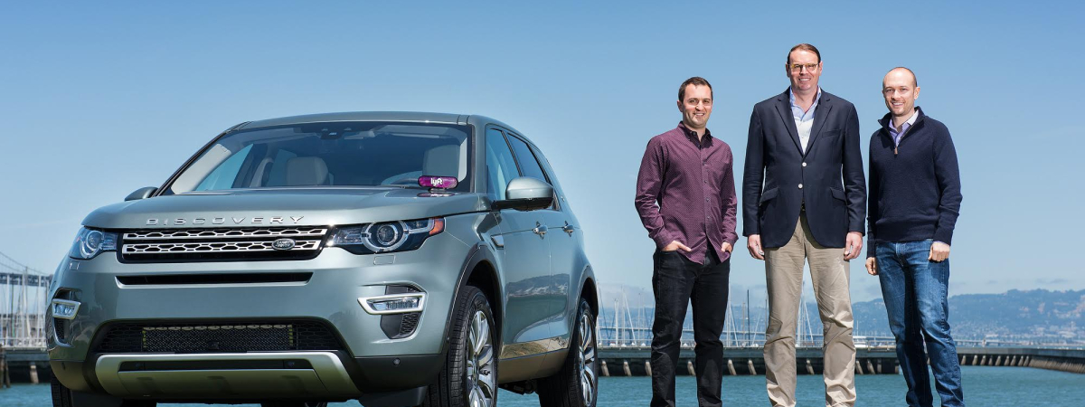 JAGUAR LAND ROVER AND INMOTION INVEST $25M IN RIDE-SHARING PLATFORM LYFT