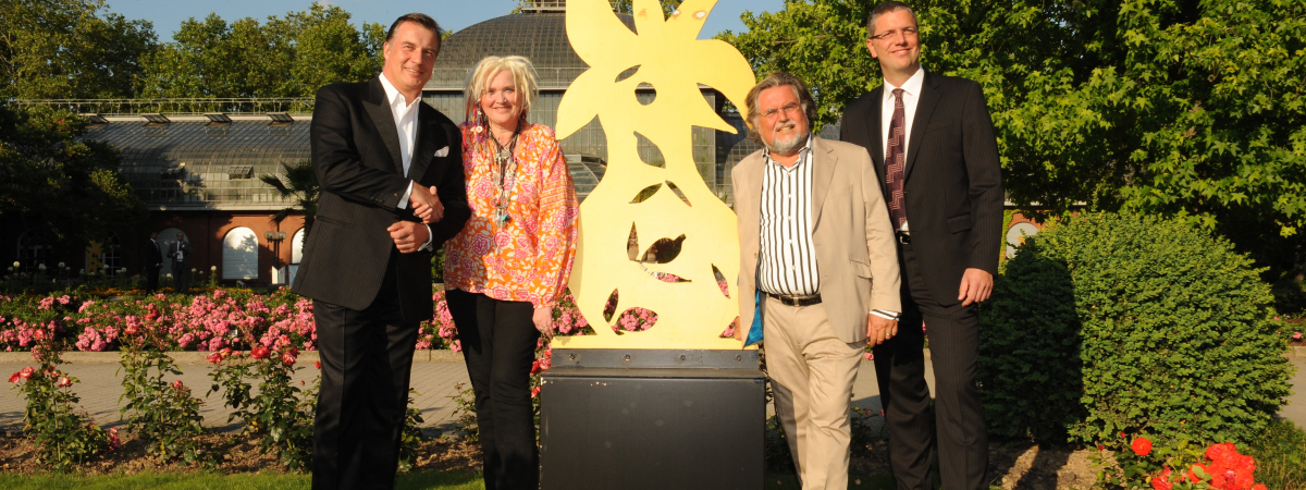 Stefan Szczesnys „Kunstgarten im Palmengarten“