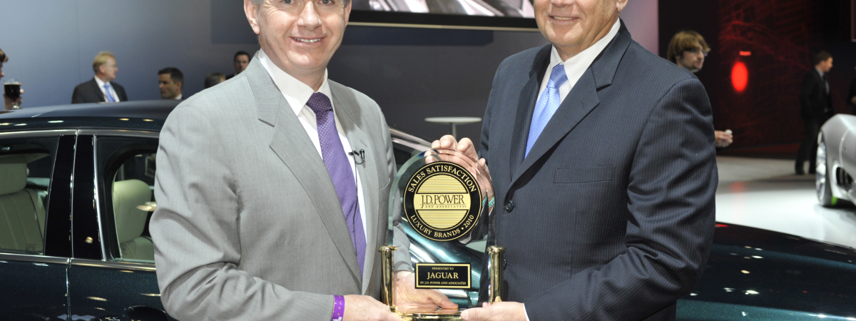 Jaguar Achieve Highest JD Power Score