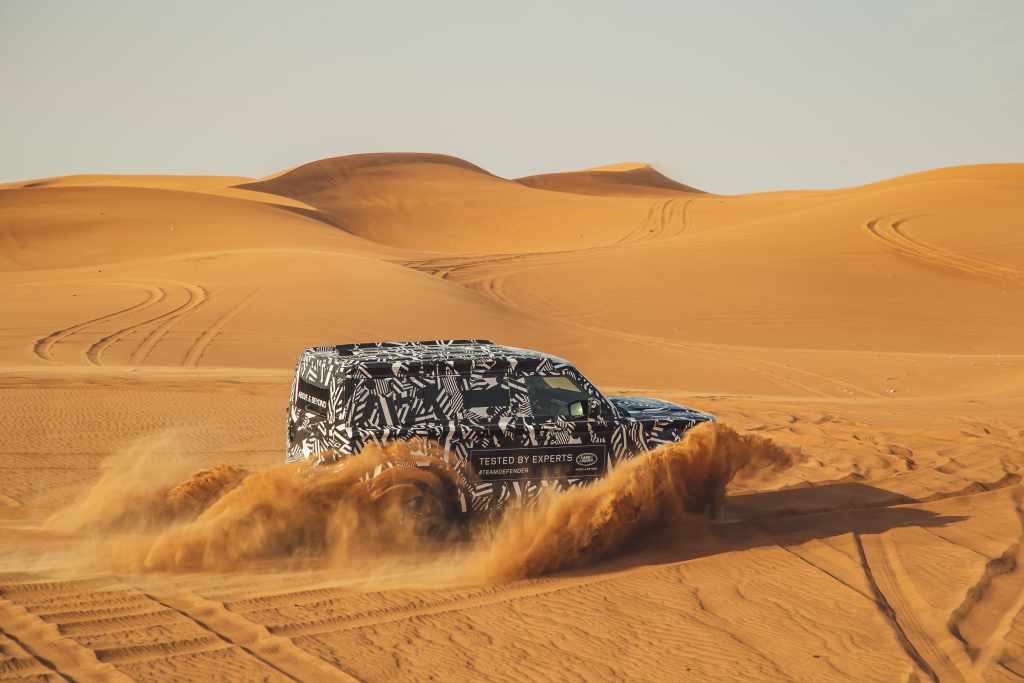 The new Land Rover Defender 