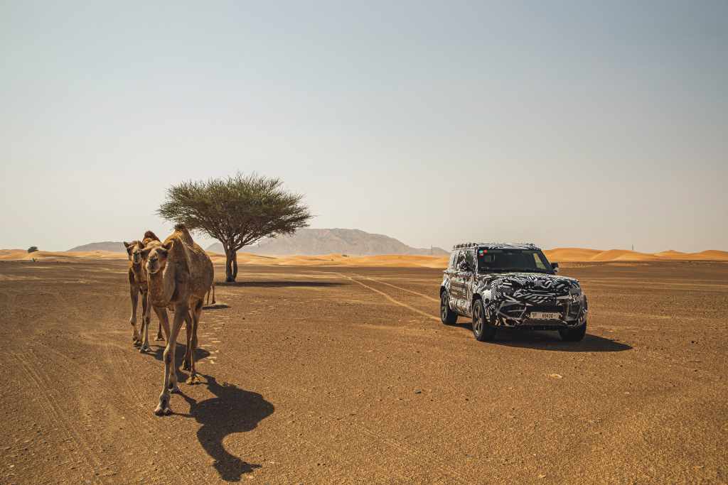 The new Land Rover Defender 
