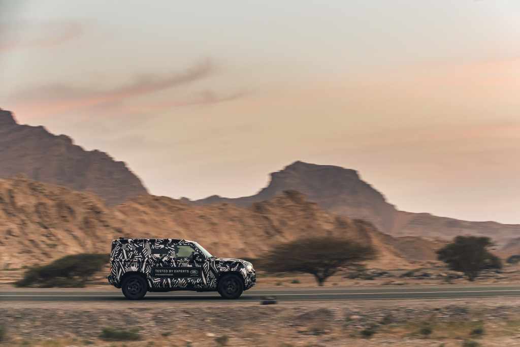 The new Land Rover Defender 