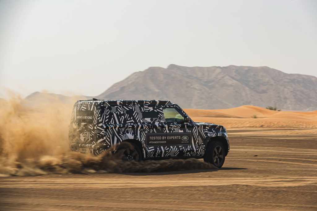 The new Land Rover Defender 