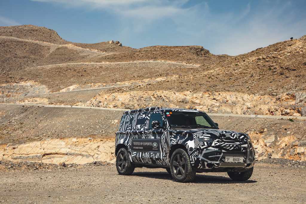 The new Land Rover Defender 