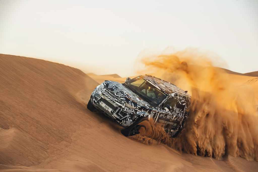 The new Land Rover Defender 