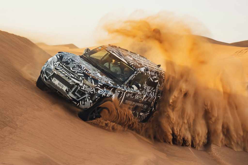 The new Land Rover Defender 